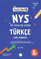 Okyanus 8. Sınıf Türkçe Classmate NYS Net Yükseltme Sistemi Soru Bankası Okyanus Yayınları