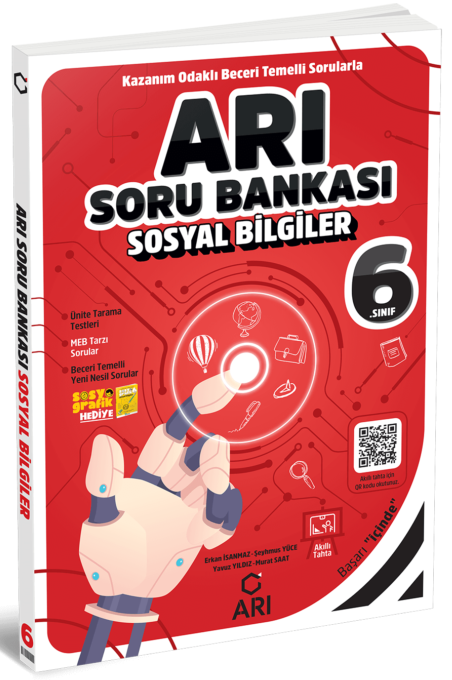 Arı Yayınları 6. Sınıf Sosyal Bilgiler Arı Soru Bankası Arı Yayınları