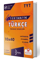 Bilinçsel YKS TYT Türkçe Testmatik 10x40 Deneme Sınavları Bilinçsel Yayınları