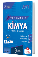 Bilinçsel YKS AYT Kimya Testmatik 13x30 Deneme Sınavları Bilinçsel Yayınları