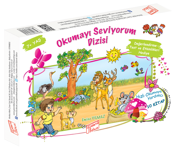 Okumayı Seviyorum Dizisi 10 Kitap Set Gizemli Bahçe