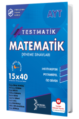 Bilinçsel YKS AYT Matematik Testmatik 15x40 Deneme Sınavları Bilinçsel Yayınları