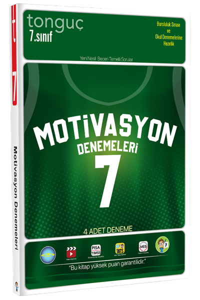 Tonguç 7. Sınıf 4 Motivasyon Deneme Tonguç Akademi