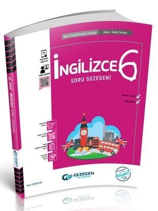 Gezegen 6. Sınıf İngilizce Soru Gezegeni Soru Bankası Gezegen Yayınları