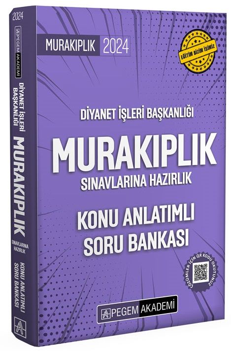 Pegem 2024 GYS DİB Diyanet İşleri Başkanlığı Murakıplık Konu Anlatımlı Soru Bankası Görevde Yükselme Pegem Akademi Yayınları