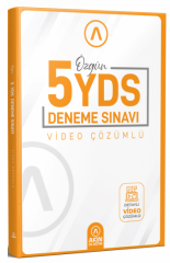 Akın Dil YDS Özgün 5 Deneme Çözümlü Akın Publishing