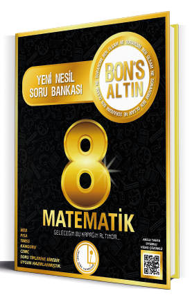 Levent İçöz 8. Sınıf Matematik Bons Altın Soru Bankası Levent İçöz Yayınları