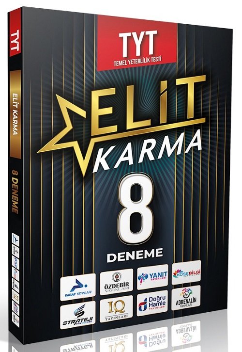 Paraf YKS TYT Elit Karma 8 Deneme Video Çözümlü Paraf Yayınları