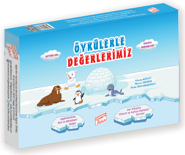 Öykülerle Değerlerimiz 8 Kitap Set Gizemli Bahçe