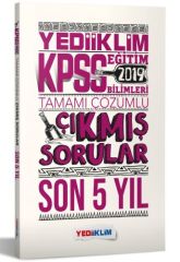 SÜPER FİYAT - Yediiklim 2019 KPSS Eğitim Bilimleri Çıkmış Sorular Son 5 Yıl Çözümlü Yediiklim Yayınları