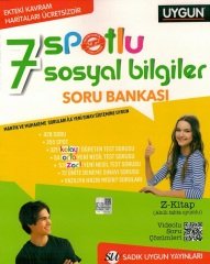 Sadık Uygun 7. Sınıf Sosyal Bilgiler Spotlu Soru Bankası Sadık Uygun Yayınları