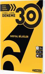 Hız Yayınları 6. Sınıf Sosyal Bilgiler 30 Deneme Hız Yayınları