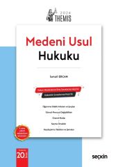 Seçkin 2024 THEMİS Medeni Usul Hukuku Konu 20. Baskı - İsmail Ercan Seçkin Yayınları