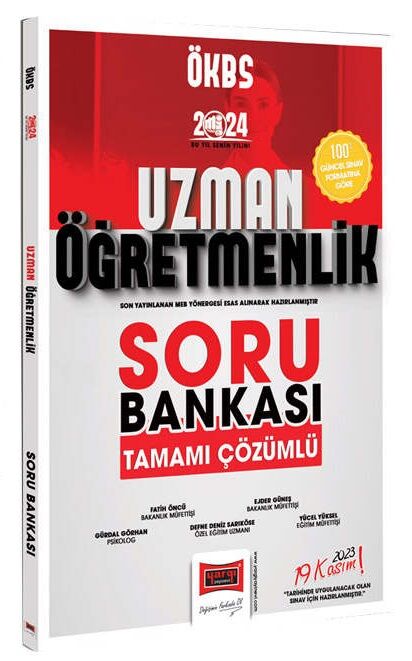 Yargı 2024 MEB ÖKBS Uzman Öğretmenlik Soru Bankası Çözümlü Yargı Yayınları