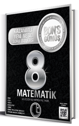 Levent İçöz 8. Sınıf Matematik Bons Gümüş Soru Bankası Levent İçöz Yayınları