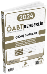 Dizgi Kitap ÖABT Rehberlik 2024 Sınavı Çıkmış Sorular Çözümlü Dizgi Kitap Yayınları