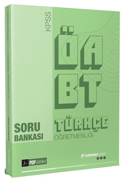 SÜPER FİYAT - Uzman Kariyer ÖABT Türkçe Öğretmenliği Soru Bankası PDF Çözümlü Uzman Kariyer Yayınları