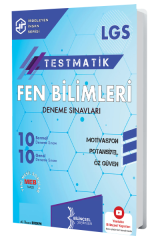 Bilinçsel 8. Sınıf LGS Fen Bilimleri Testmatik 20 Deneme Sınavları Bilinçsel Yayınları