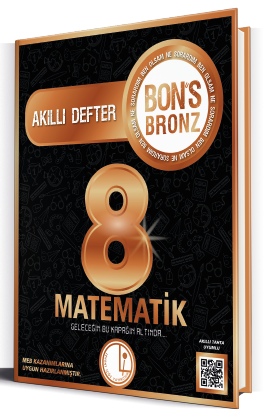 Levent İçöz 8. Sınıf Matematik Bons Bronz Akıllı Defter Levent İçöz Yayınları