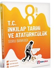 SÜPER FİYAT - Lider Plus 8. Sınıf TC İnkilap Tarihi ve Atatürkçülük Soru Bankası Lider Plus Yayınları