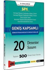 Yargı SPK 1002 Geniş Kapsamlı Sermaye Piyasası Mevzuatı ve Meslek Kuralları 20 Deneme Yargı Yayınları