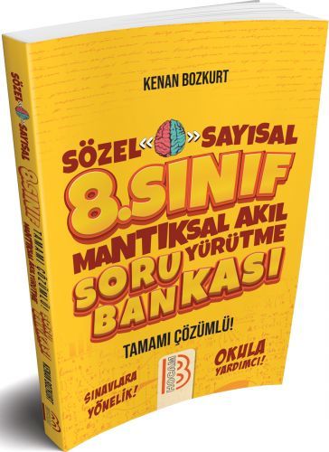 Benim Hocam 8. Sınıf Sayısal-Sözel Mantıksal Akıl Yürütme Soru Bankası Benim Hocam Yayınları