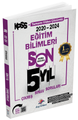 Dizgi Kitap 2025 KPSS Eğitim Bilimleri Çıkmış Sorular Son 5 Yıl Çözümlü Dizgi Kitap Yayınları