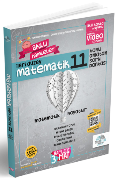 Tammat 11. Sınıf Matematik Akıllı Hamleler Soru Bankası Tammat Yayıncılık