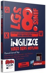 Benim Hocam 8. Sınıf LGS İngilizce Video Ders Notları Benim Hocam Yayınları