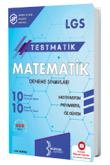 Bilinçsel 8. Sınıf LGS Matematik Testmatik 20 Deneme Sınavları Bilinçsel Yayınları