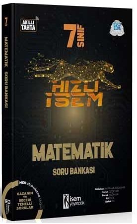 İsem 7. Sınıf Hızlı İsem Matematik Soru Bankası İsem Yayıncılık