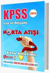 Dahi Adam 2024 KPSS Lise Ön Lisans Nokta Atışı Konu Anlatımlı Tek Kitap Dahi Adam Yayıncılık