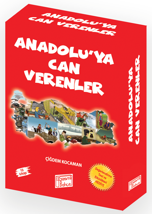 Anadoluya Can Verenler Serisi 10 Kitap Set Gizemli Bahçe