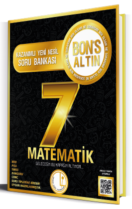 Levent İçöz 7. Sınıf Matematik Bons Altın Soru Bankası Levent İçöz Yayınları