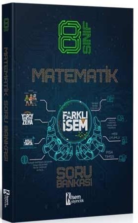 İsem 8. Sınıf Farklı İsem Matematik Soru Bankası İsem Yayıncılık