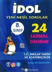 İdol 8. Sınıf TC İnkılap Tarihi ve Atatürkçülük 24 Sarmal Deneme İdol Yayınları