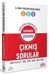 Editör 8. Sınıf LGS Ders Ders Çıkmış Sorular Tek Kitap Editör Yayınları