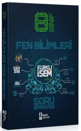 İsem 8. Sınıf Farklı İsem Fen Bilimleri Soru Bankası İsem Yayıncılık