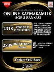 Yetki UE Kaymakamlık ONLİNE 5157 Soru Bankası Yetki Yayıncılık Uzaktan Eğitim