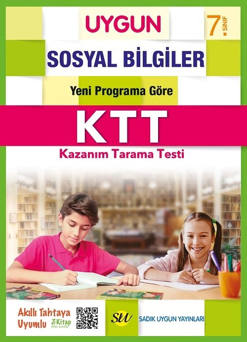 Sadık Uygun 7. Sınıf Sosyal Bilgiler KTT Kazanım Tarama Testi Sadık Uygun Yayınları