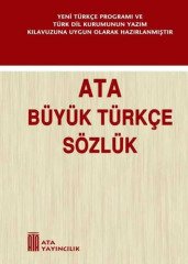 Ata Yayıncılık Büyük Türkçe Sözlük Karton Kapak Ata Yayıncılık