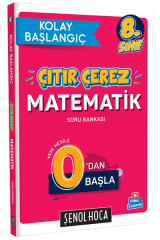 Şenol Hoca 8. Sınıf Çıtır Çerez Matematik Soru Bankası Şenol Hoca Yayınları