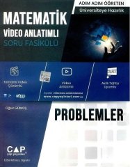 Çap Yayınları YKS TYT AYT Matematik Problemler Video Anlatımlı Soru Fasikülü Çap Yayınları