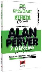 Yargı 2023 ÖABT Psikolojik Danışma ve Rehber Öğretmen Alanperver Dopamin 7 Deneme Çözümlü Yargı Yayınları