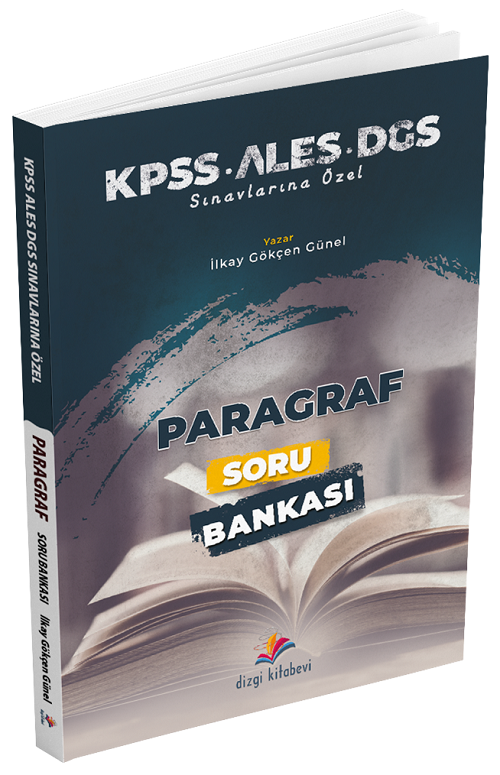 Dizgi Kitap KPSS ALES DGS Paragraf Soru Bankası - İlkay Gökçen Günel Dizgi Kitap