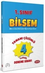 Data 1. Sınıf BİLSEM Fasiküllü 4 Deneme Çözümlü Data Yayınları