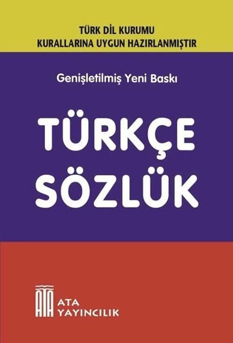 Ata Yayıncılık Türkçe Sözlük Sert Kapak Ata Yayıncılık