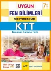 Sadık Uygun 7. Sınıf Fen Bilimleri KTT Kazanım Tarama Testi Sadık Uygun Yayınları