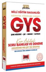 Yargı 2023 GYS MEB Milli Eğitim Bakanlığı Şube Müdürü, Şef, Memur, Sayman Konu Anlatımlı Soru Bankası ve Deneme Görevde Yükselme Yargı Yayınları