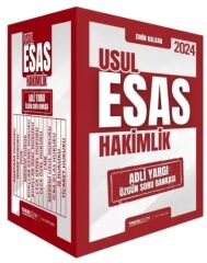 Yakın Eğitim 2024 Adli Yargı Hakimlik Usul Esas Soru Bankası Seti Çözümlü Yakın Eğitim Yayınları